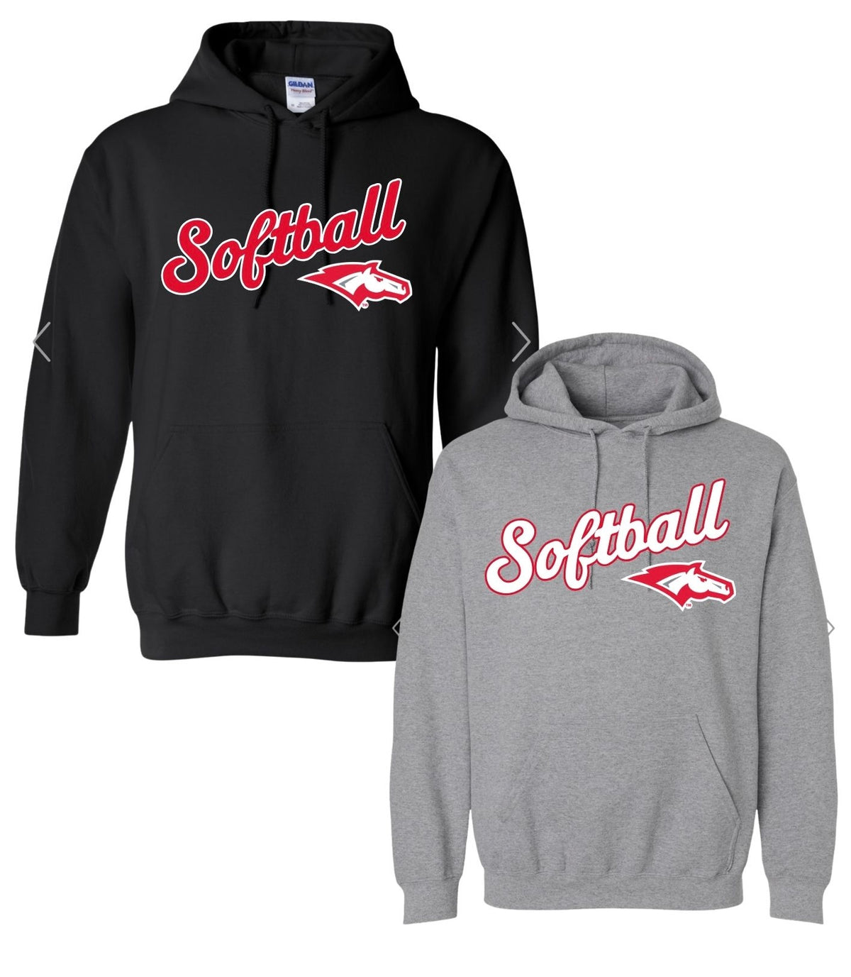 Softball Script Hoodie