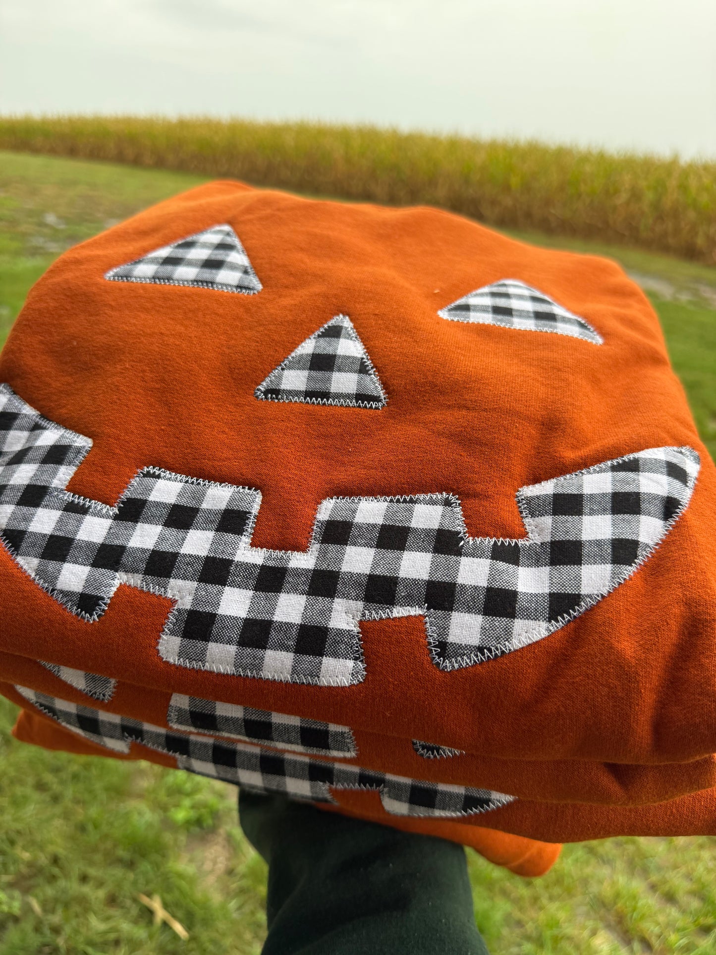 RTS Gingham Plaid Jack ‘o Lantern