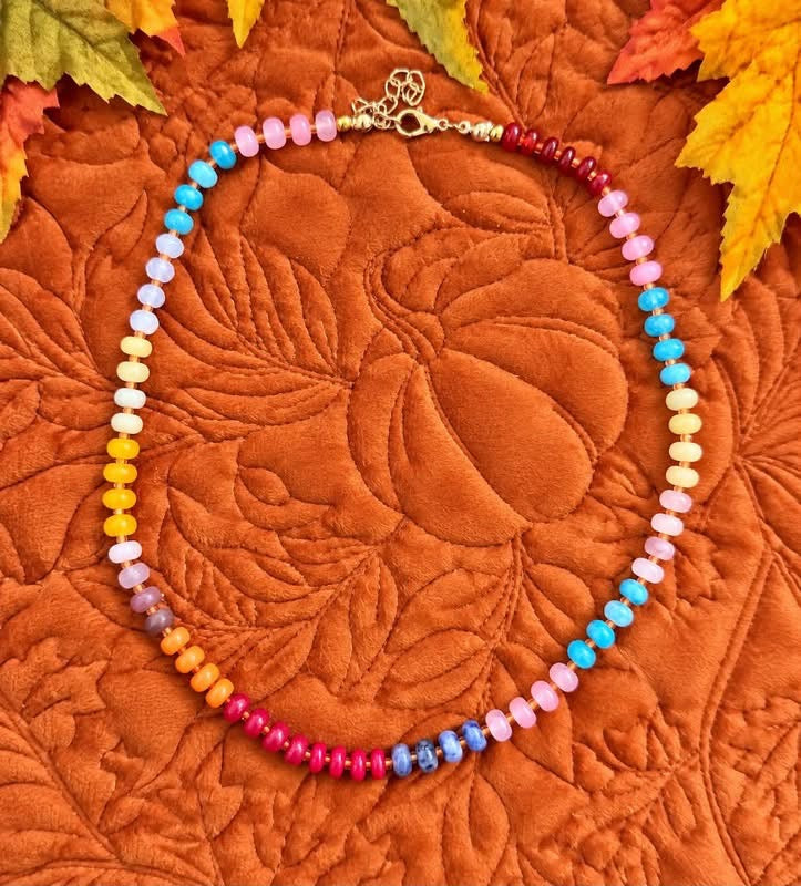 RTS Fall Beaded Necklace