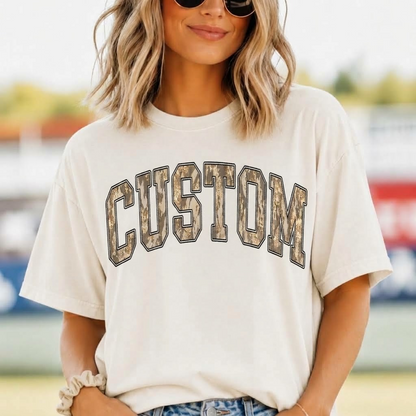 CUSTOM CAMO CREWNECK SALE!