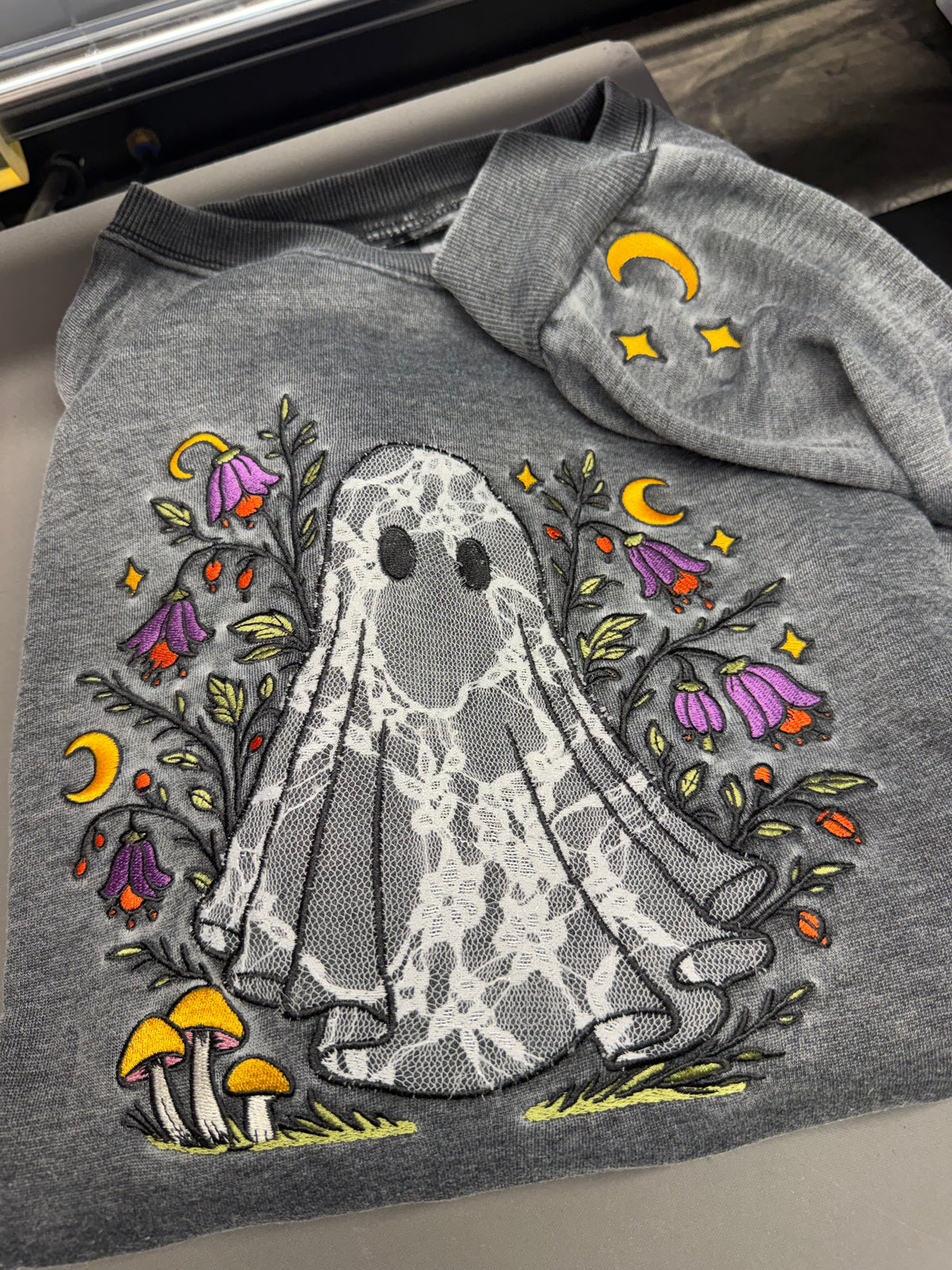 Embroidered Lace Ghost