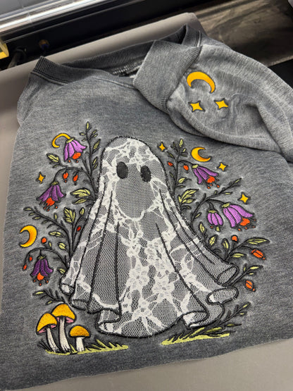 Embroidered Lace Ghost