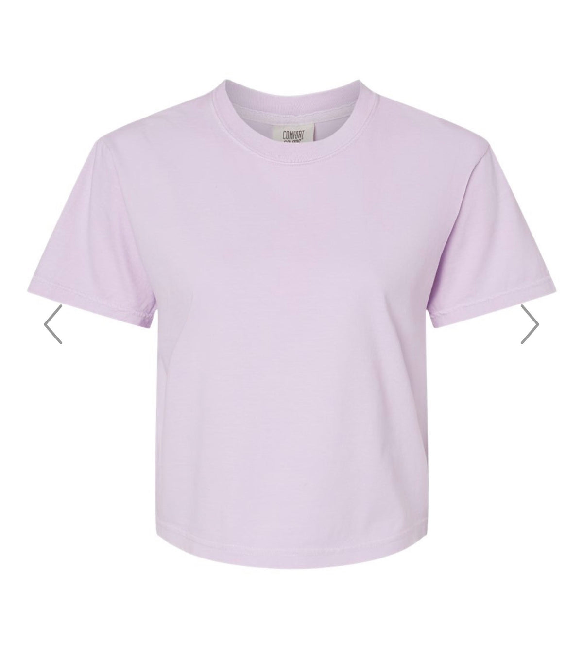 Comfort Colors Boxy Crop (Orchid)