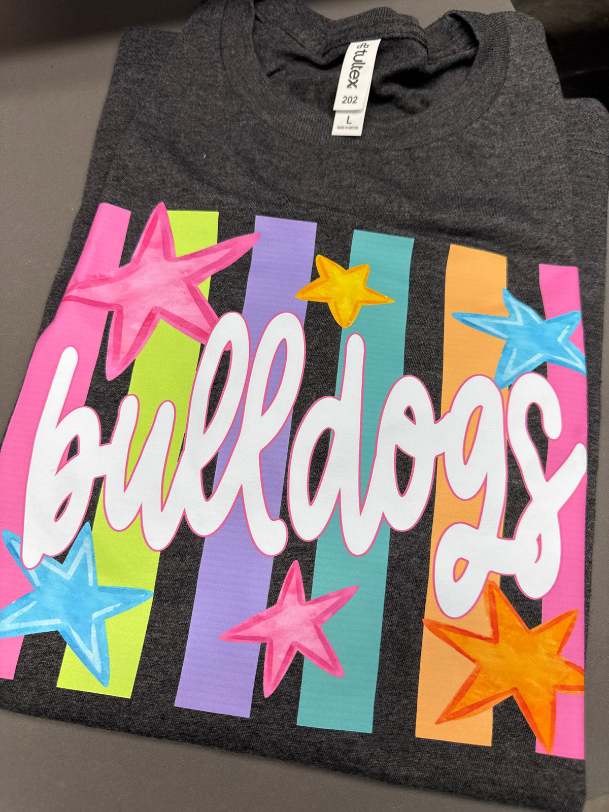 Adult Bulldogs Star Tee