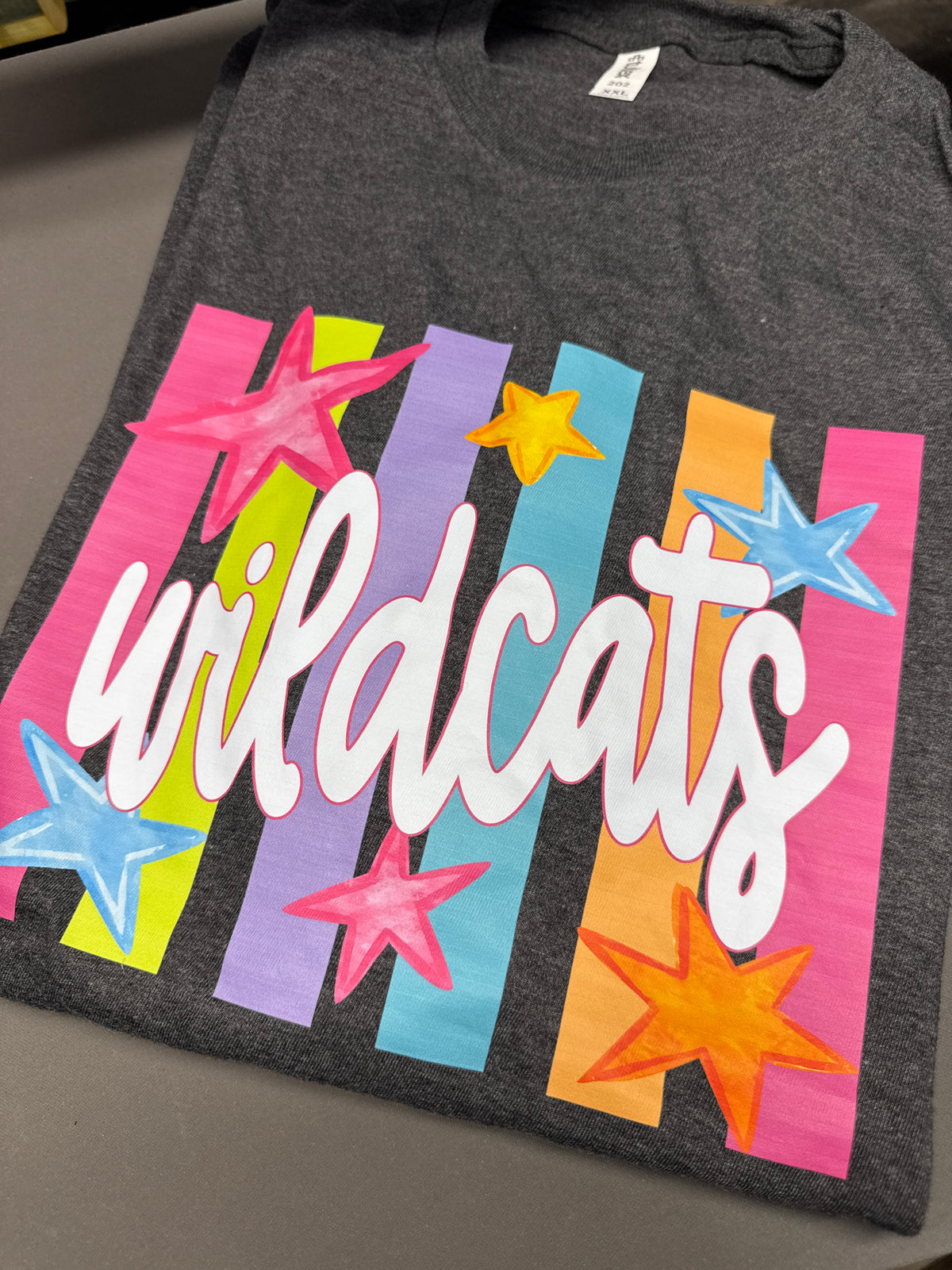 Adult Wildcats Stars Tee
