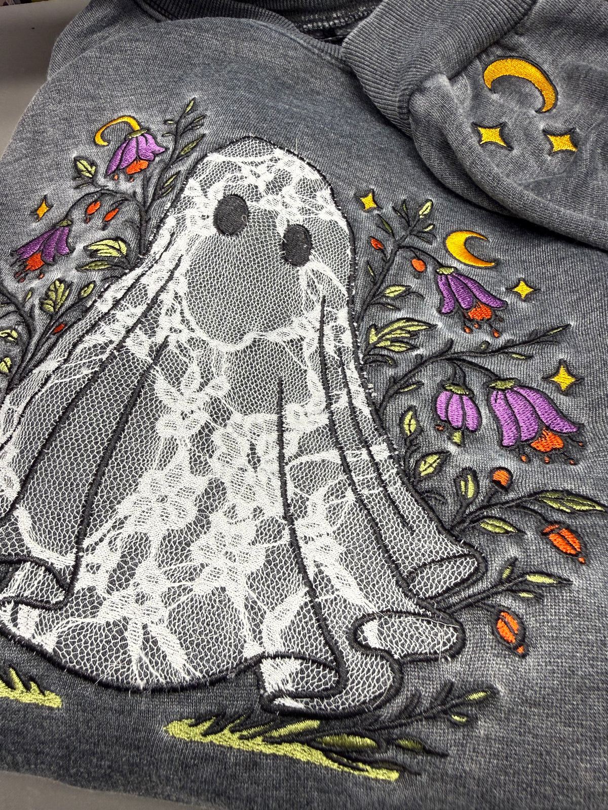 Embroidered Lace Ghost