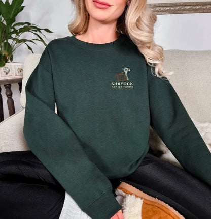 YOUTH Shryock Family Farms Crewneck Sweatshirt