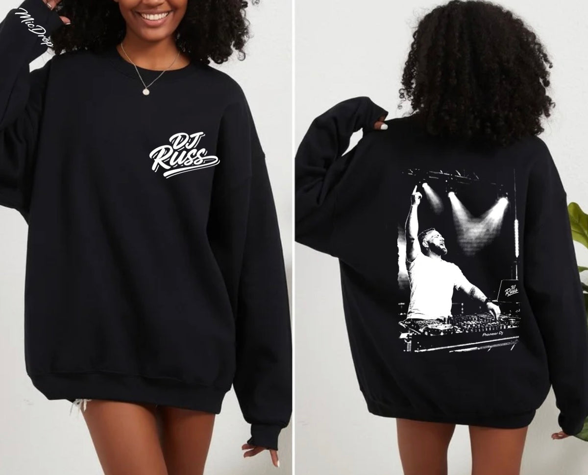 DJ Russ Halftone Hoodie