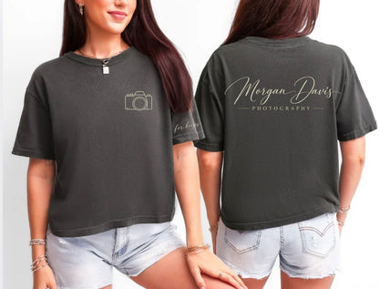 Morgan Davis Photography Cropped Tee