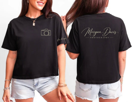 Morgan Davis Photography Cropped Tee