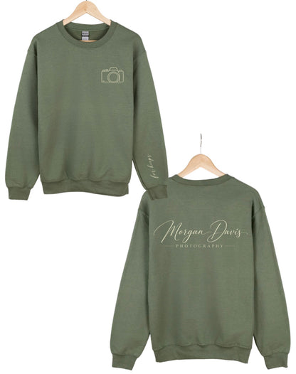 Morgan Davis Photography Crewneck Sweatshirt