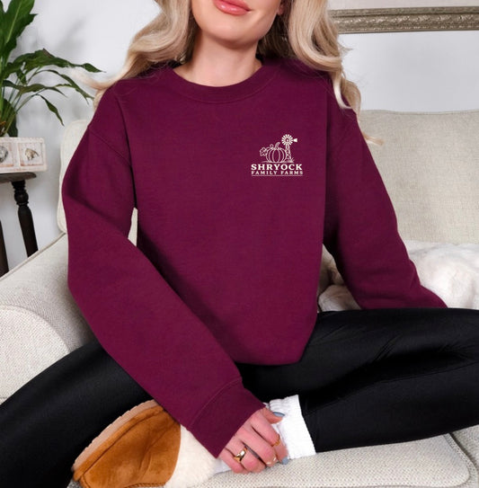 Shryock Family Farms Adult Crewneck Sweatshirt