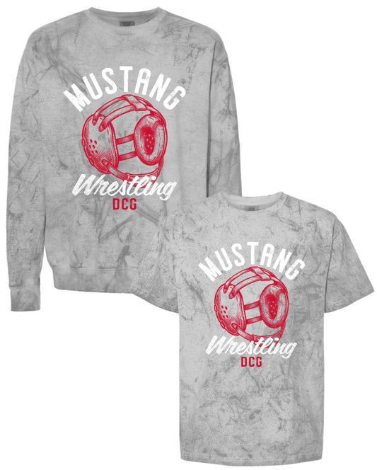 Smoke Color Blast Mustang Wrestling