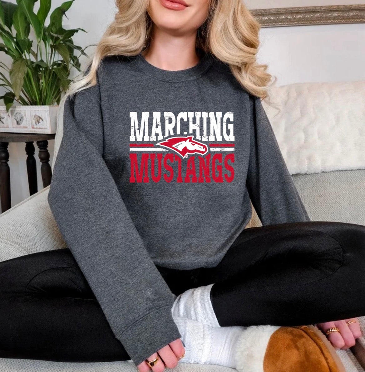 Marching Mustangs Crewneck