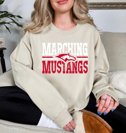 Marching Mustangs Crewneck