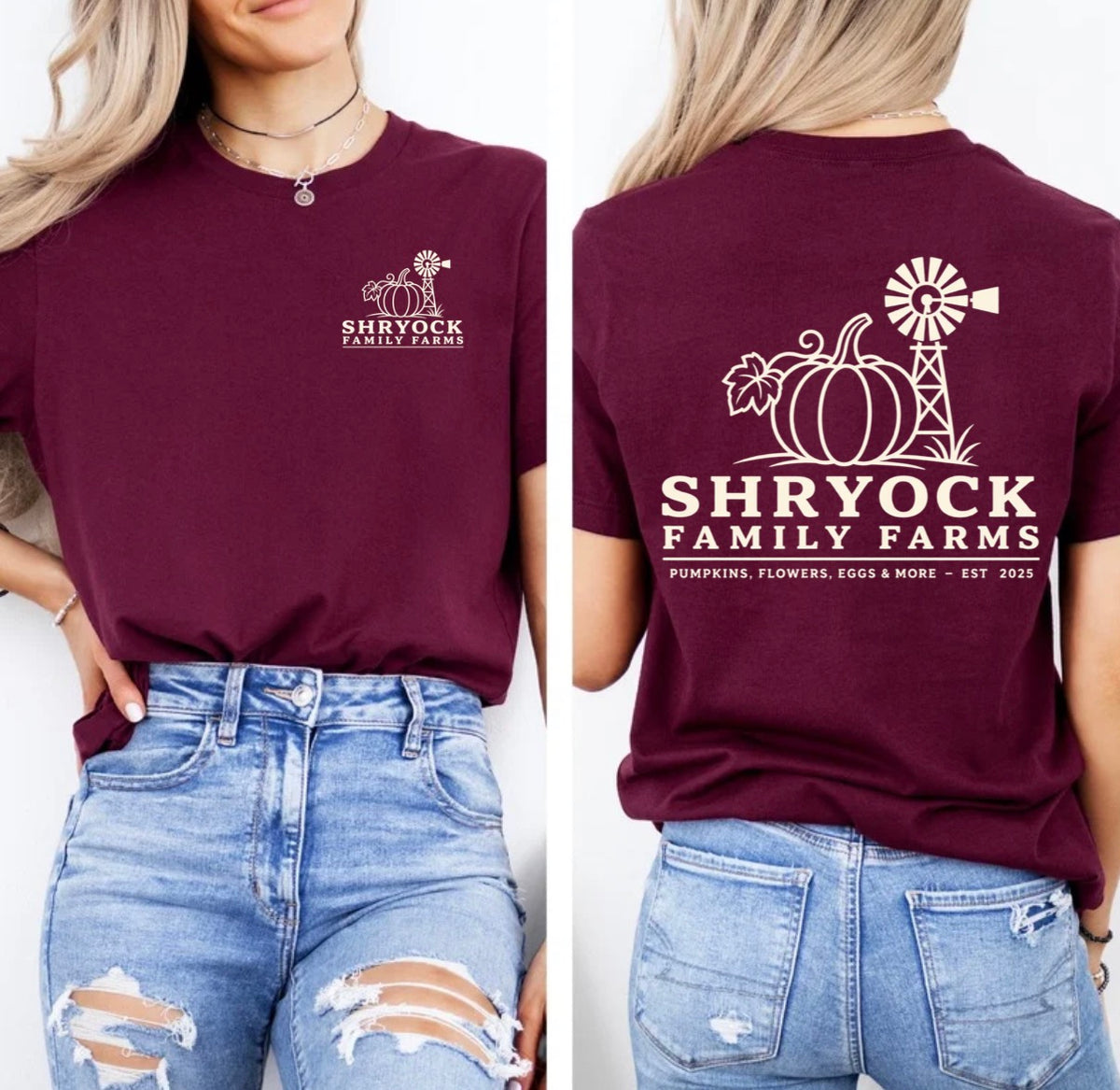 YOUTH Shryock Family Farms Tee