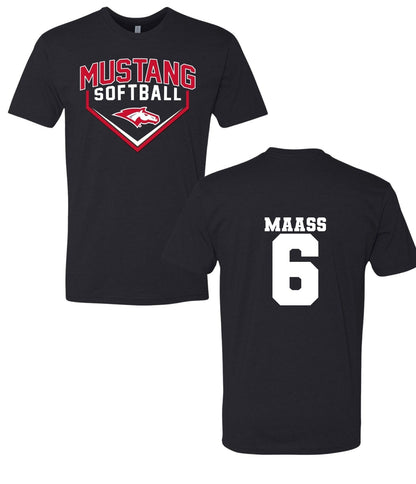 Mustang Softball Tee