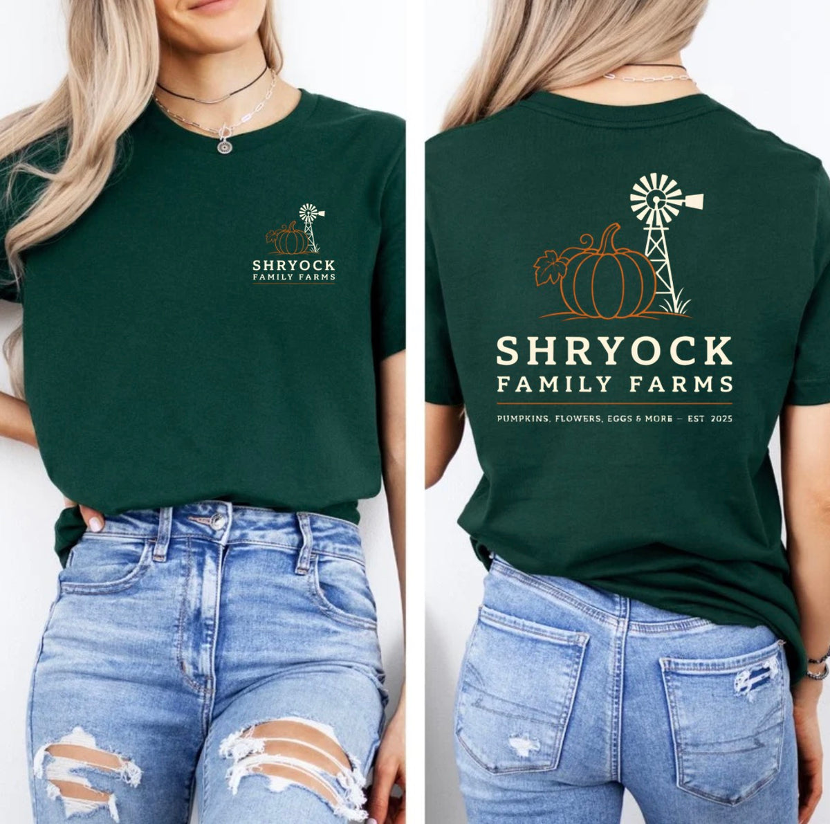 YOUTH Shryock Family Farms Tee