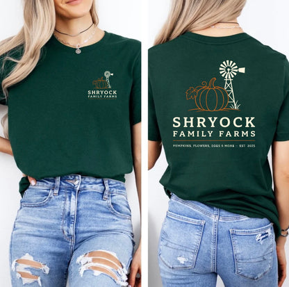 YOUTH Shryock Family Farms Tee