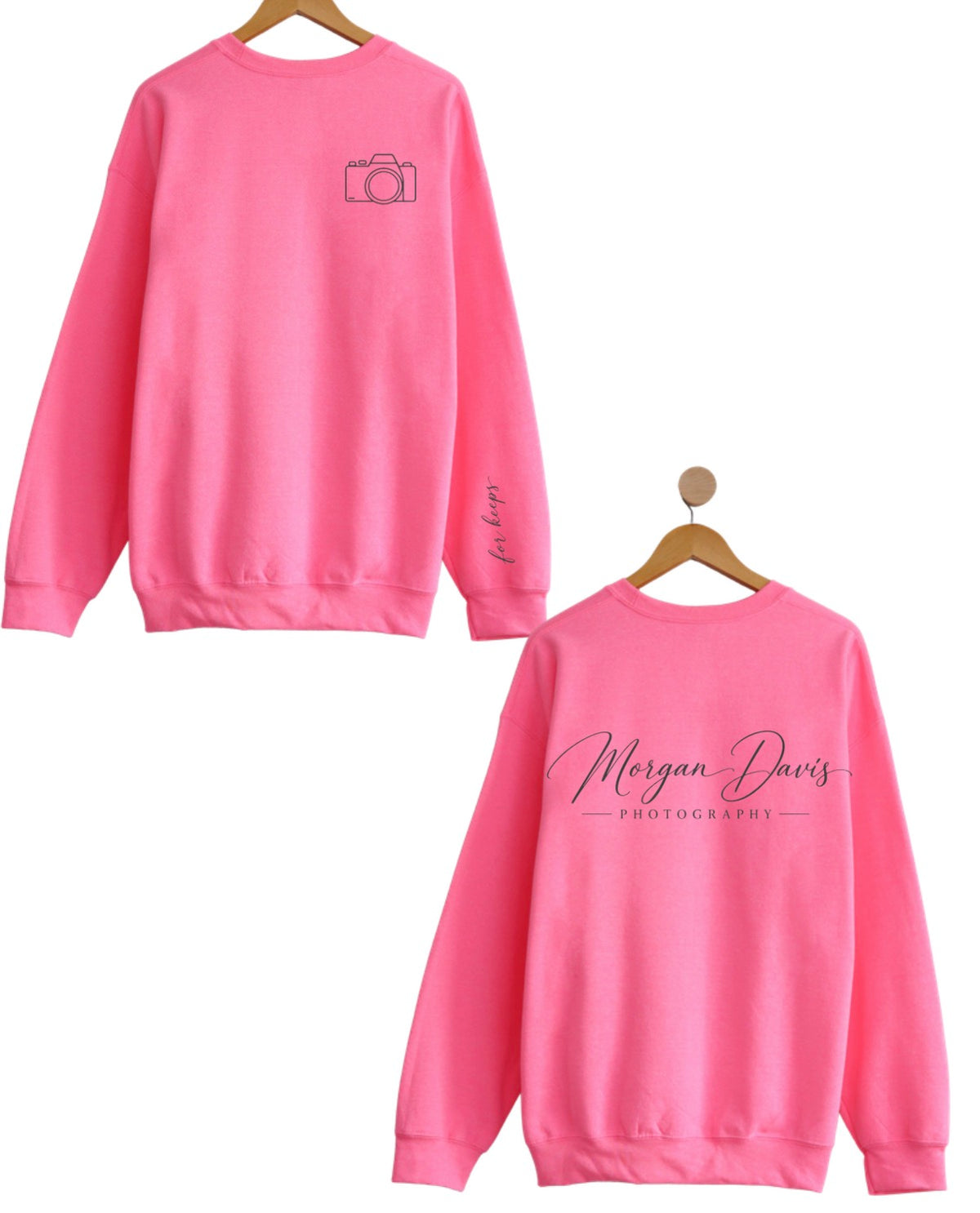 Morgan Davis Photography Crewneck Sweatshirt