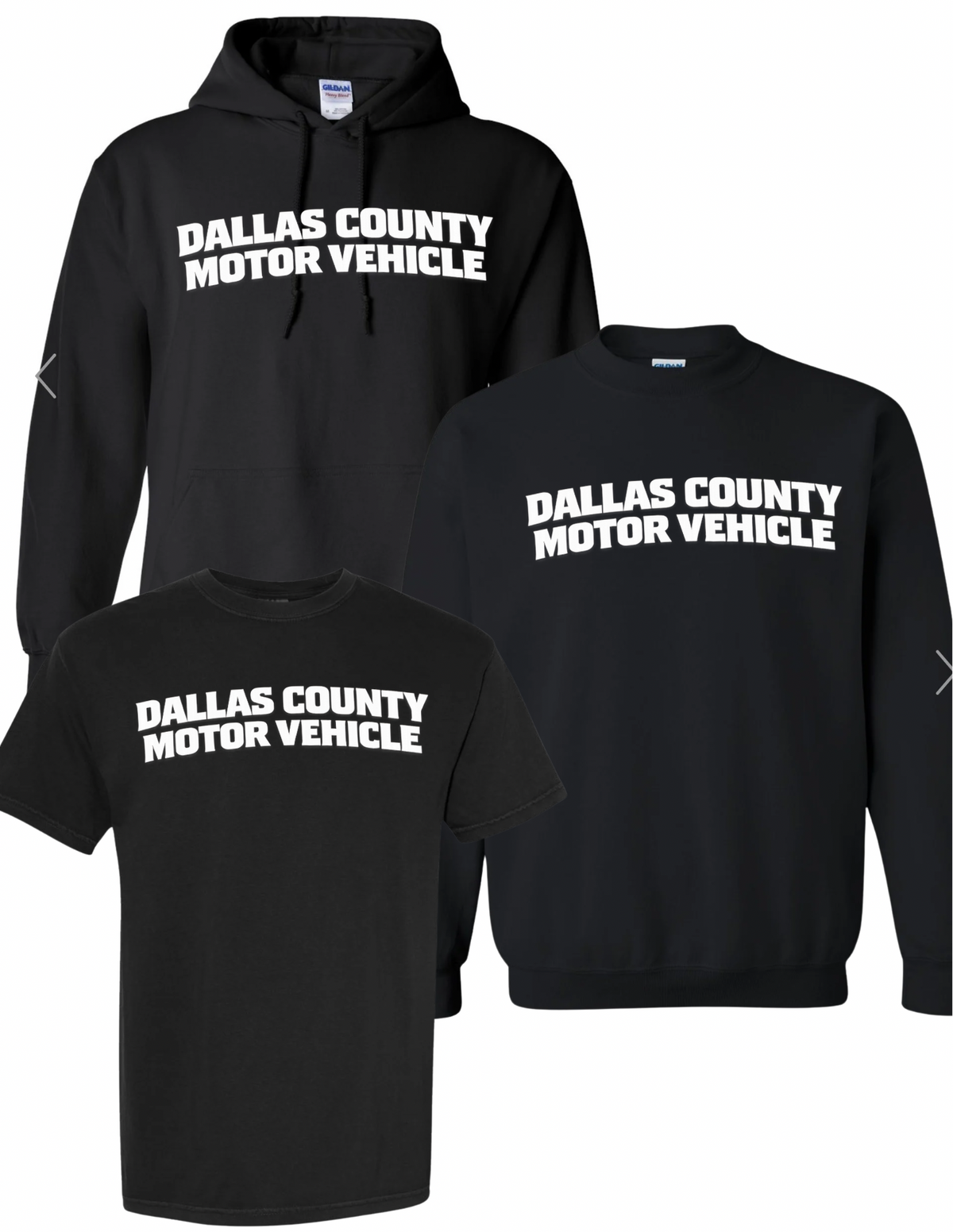 Dallas County Motor Vehicle Print