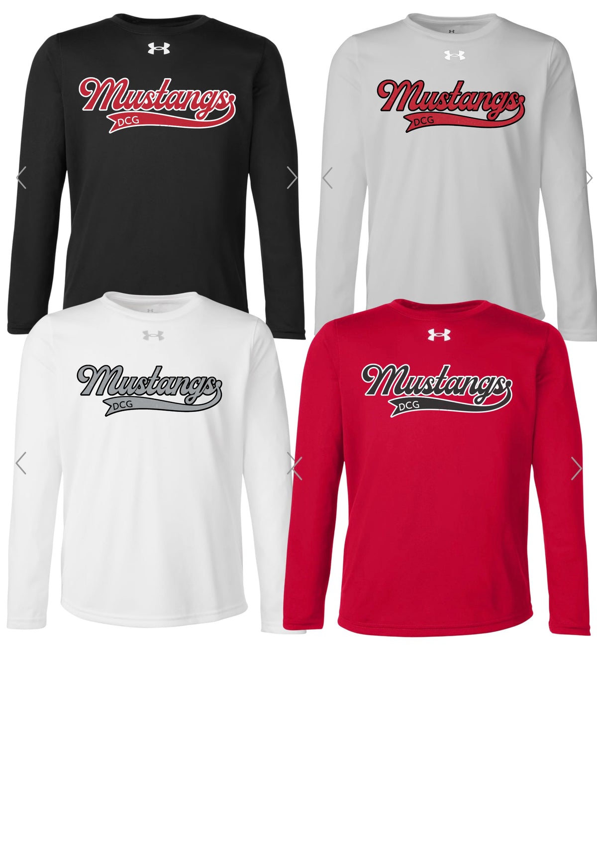 Under Armour Tech Team Dry Fit Long Sleeve Tee