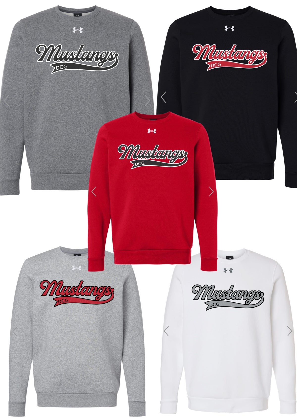 Under Armour Team Icon Fleece Crewneck Sweatshirt