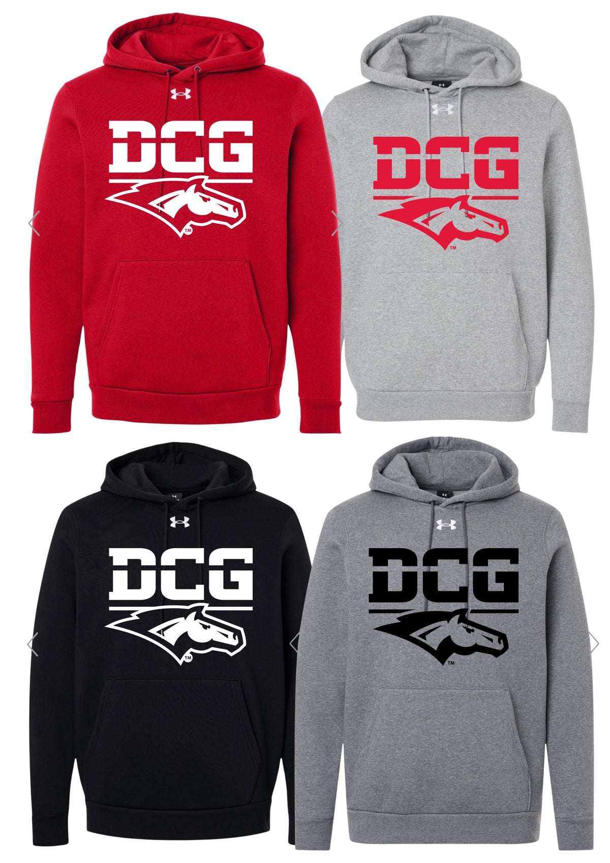 Under Armour Team Icon Fleece Hooded Sweatshirt