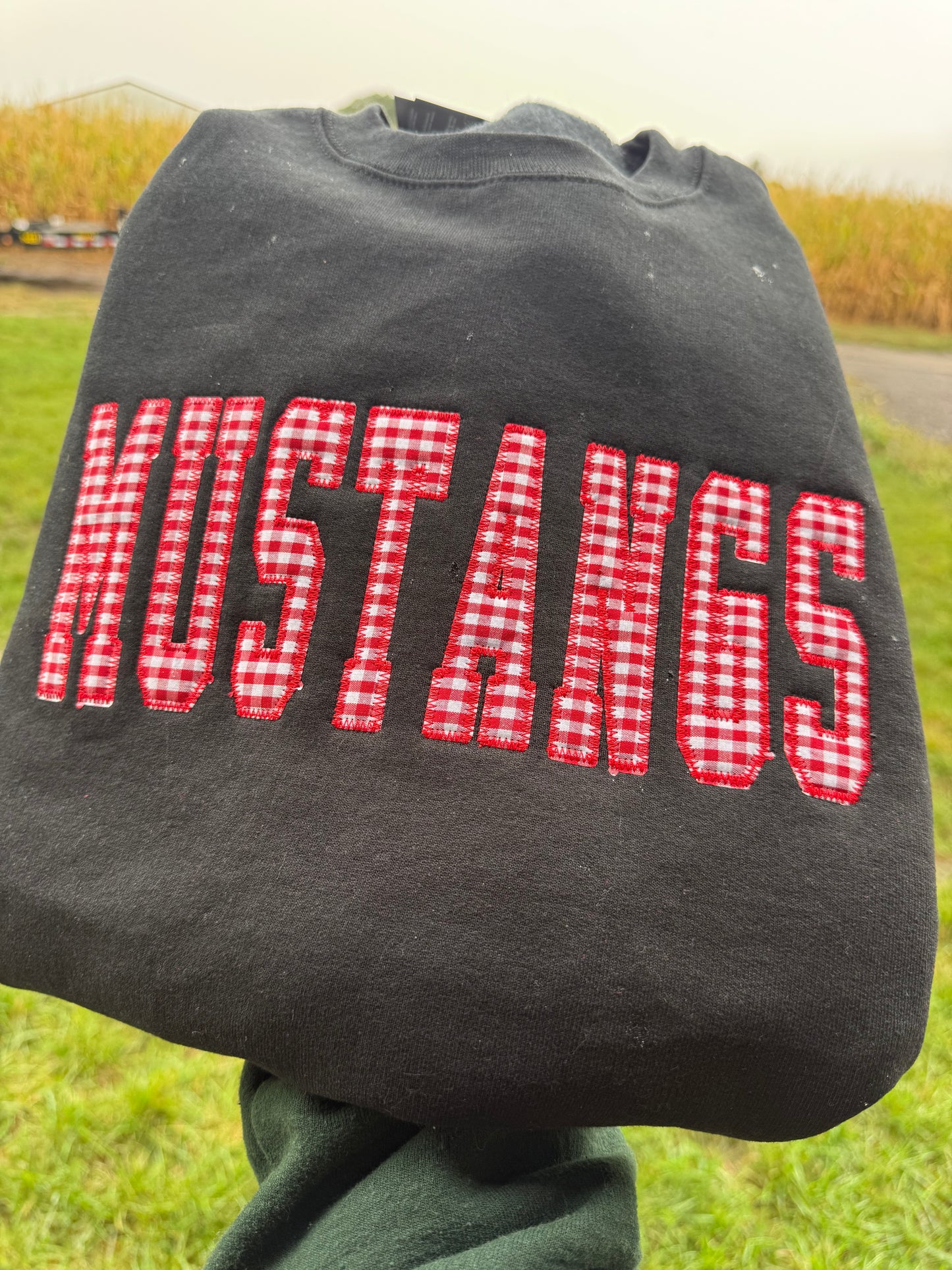 RTS Embroidered Checkered Mustangs