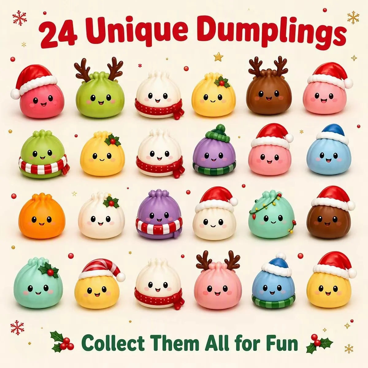 Mochi Dumpling Advent Calendar *PRE ORDER* *Late October Shipment*
