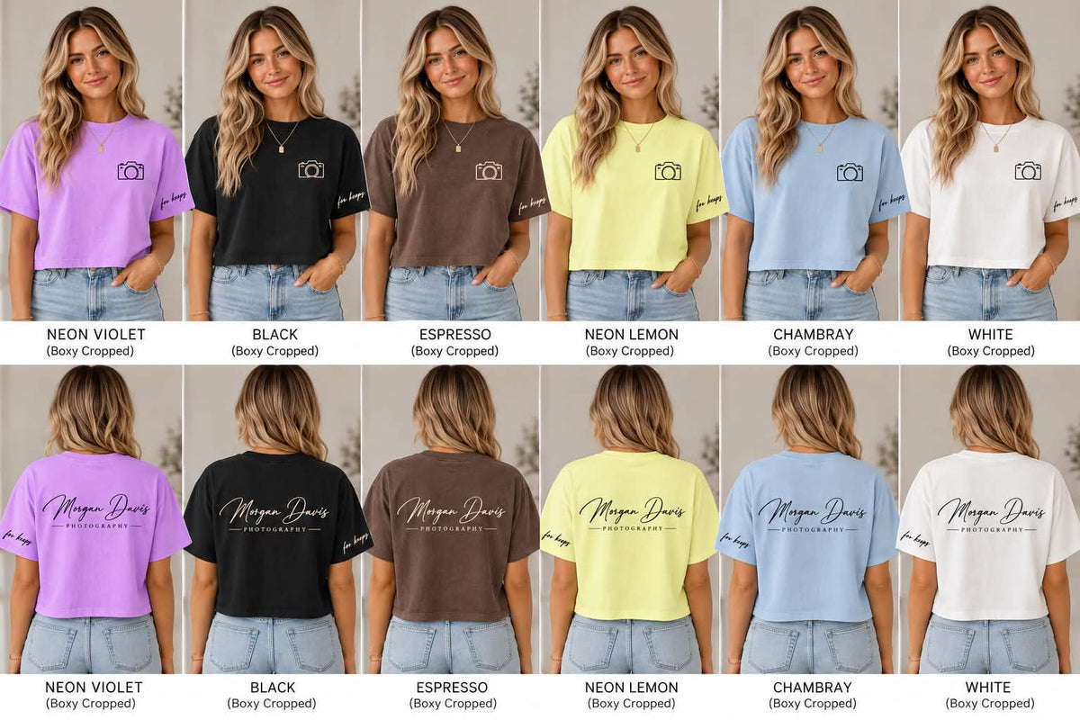 Morgan Davis Photography Cropped Tee