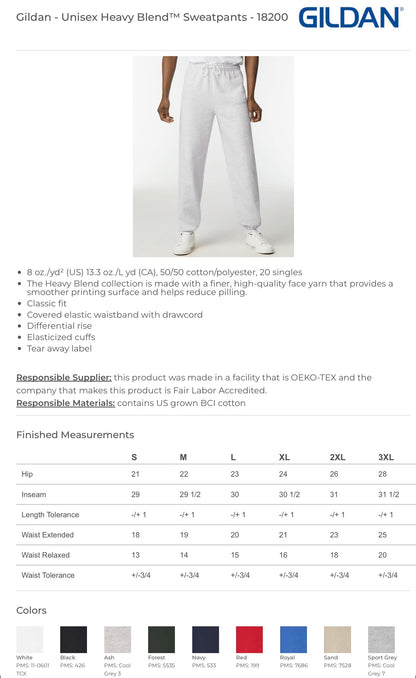 ADULT Marlin Wrestling Sweatshirt/Sweatpants SET